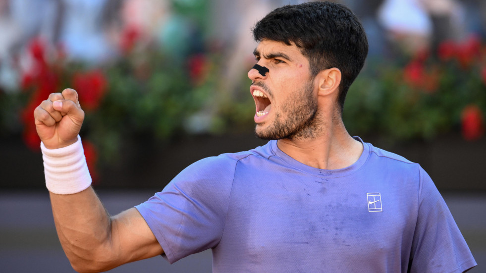 Alcaraz desquicia a Musetti y jugará su primera final en Roma
