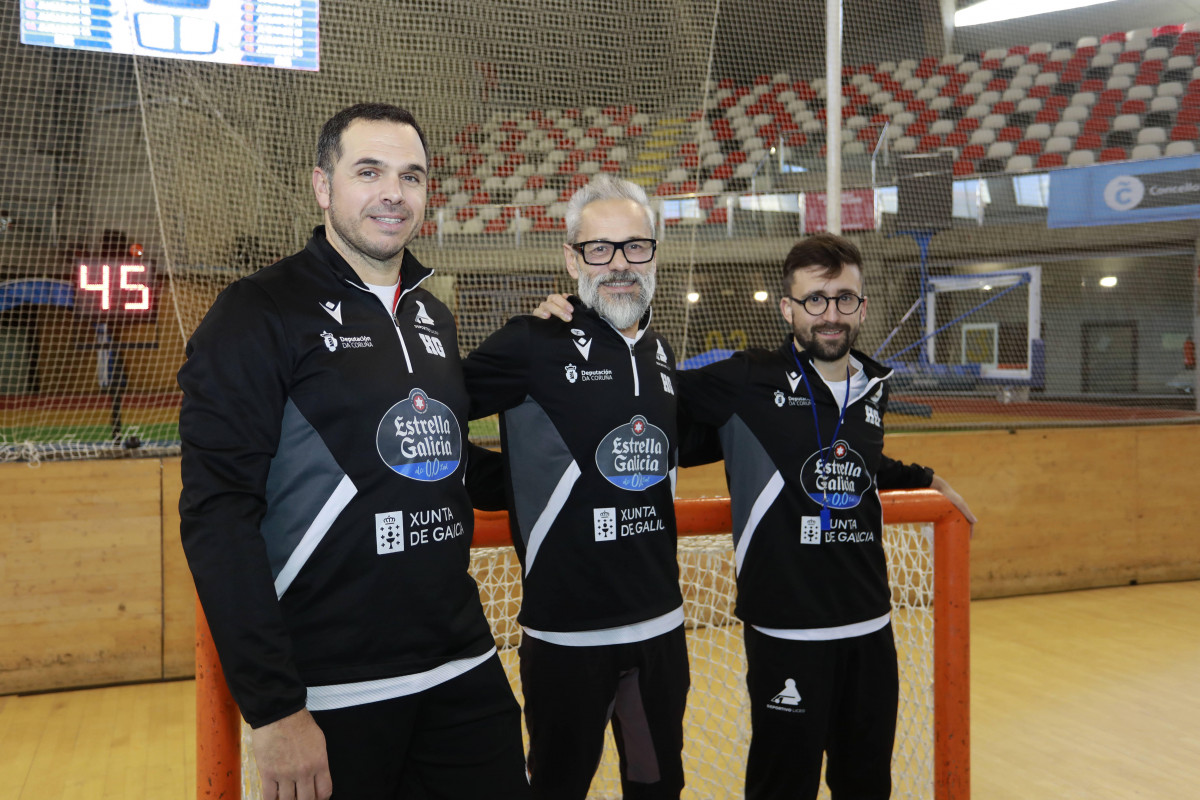 Juan Copa y staff