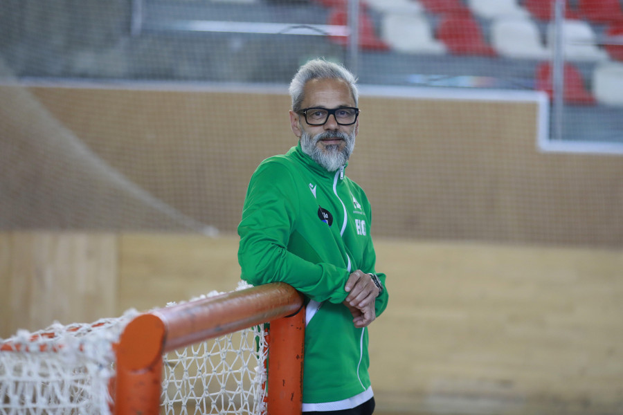 Juan Copa: "Le meto pasión, no me veo con los brazos cruzados detrás de la valla"
