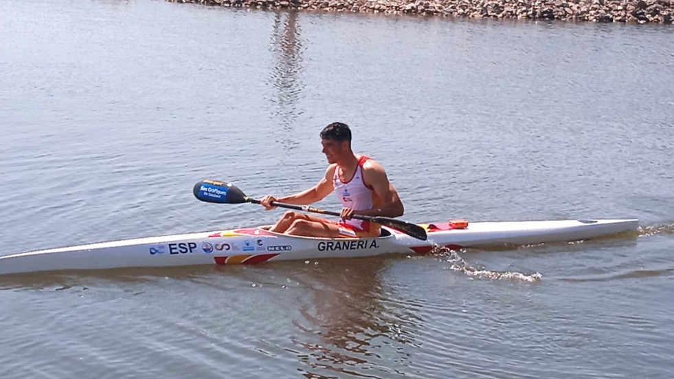 El español Álex Graneri, plata en K1 500 masculino