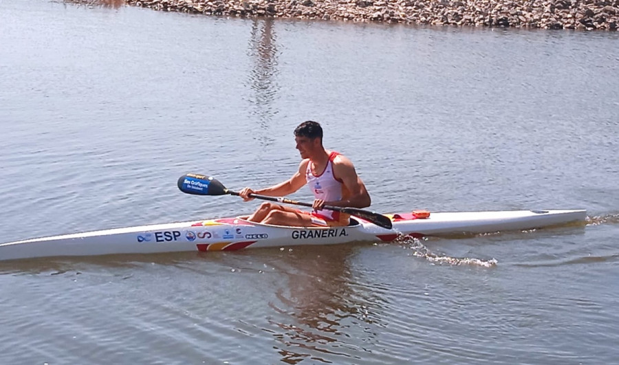 El español Álex Graneri, plata en K1 500 masculino