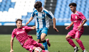 El Dépor Juvenil confirma en Riazor su presencia en la final a cuatro de la Copa de Campeones (2-1)