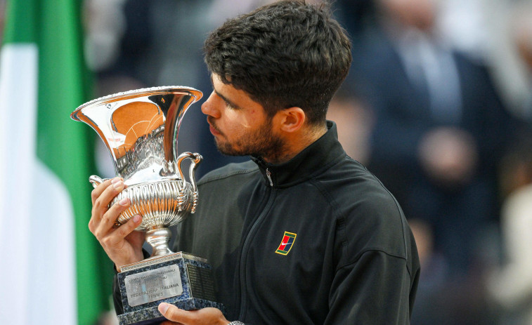 Alcaraz somete a Sinner y gana el Masters 1.000 de Roma