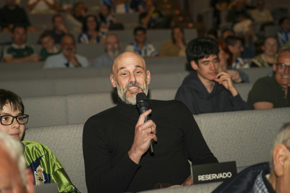 Dani Mallo, durante el 25 aniversario del 19 de mayo de 2000
