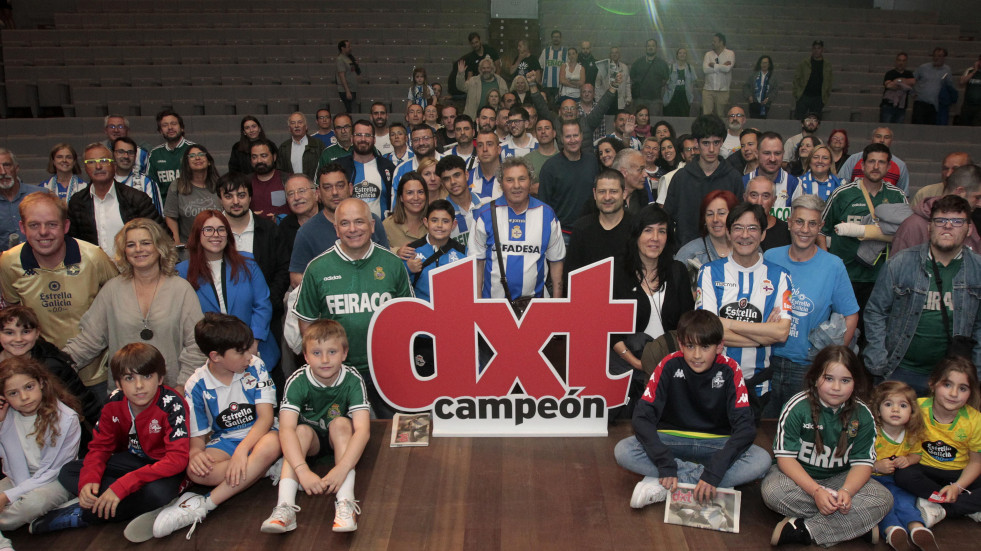 Búscate en la galería de la celebración de los 25 años del título de Liga del Deportivo