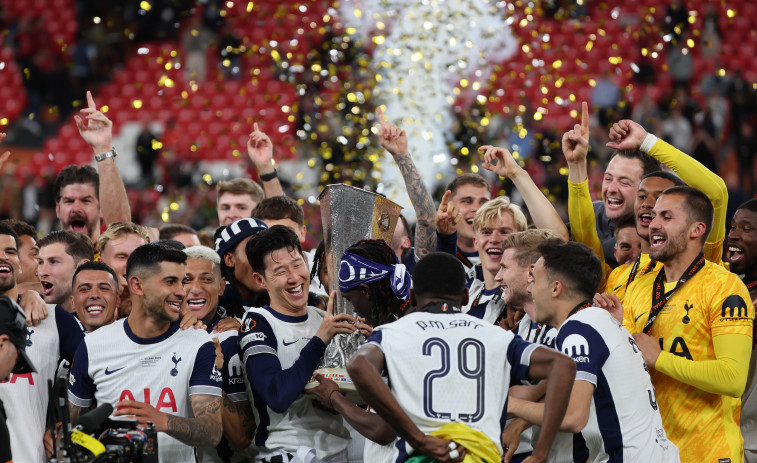 El Tottenham derrota al Manchester United y conquista la Liga Europa en San Mamés (1-0)