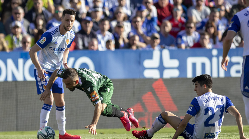 Último visitante en el punto y aparte de La Romareda
