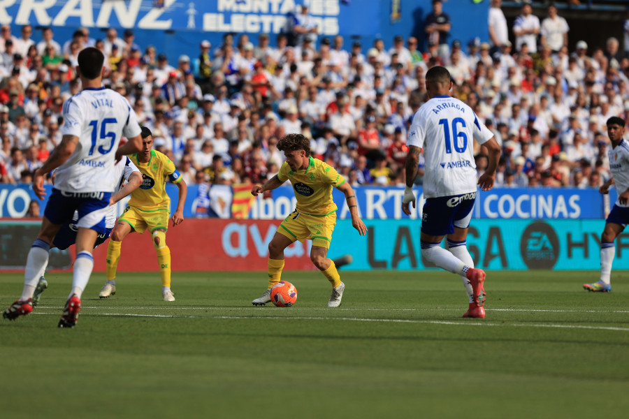 Zaragoza también sonríe a costa del Deportivo (1-0)