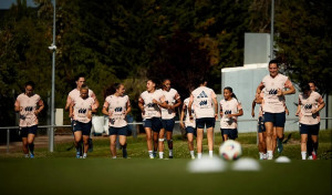 Ainhoa Marín entrena con la selección española absoluta