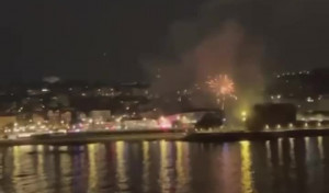 El motivo por el que los fuegos artificiales en honor del Deportivo duraron siete minutos