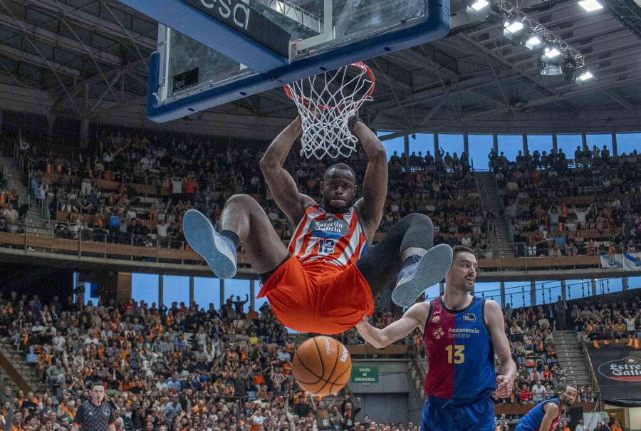 Diagne, una luz entre las sombras del Leyma Coruña