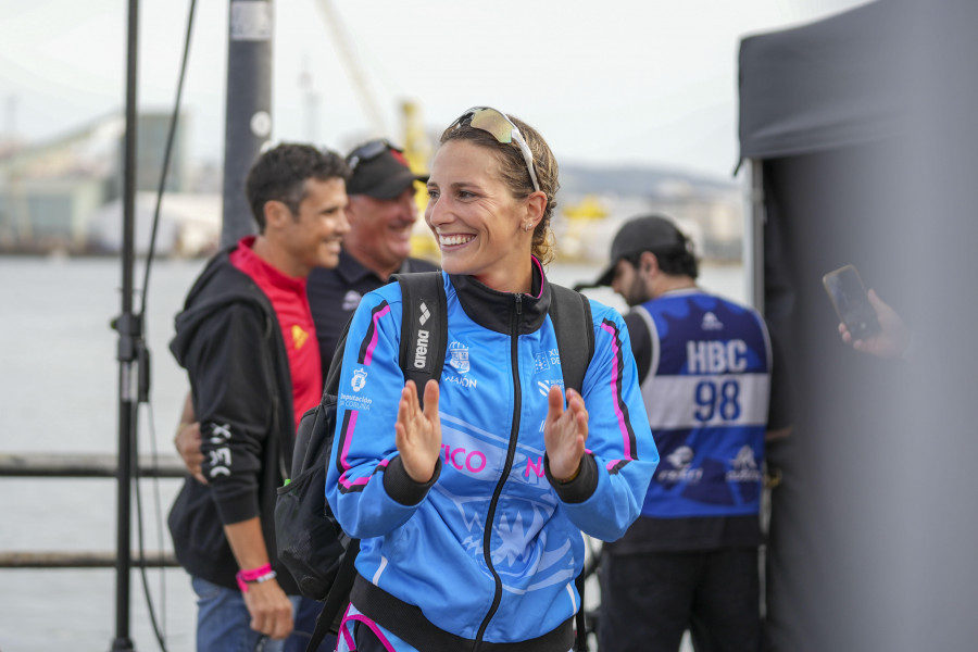 A Coruña corona como campeones a Genis Grau y Sara Guerrero