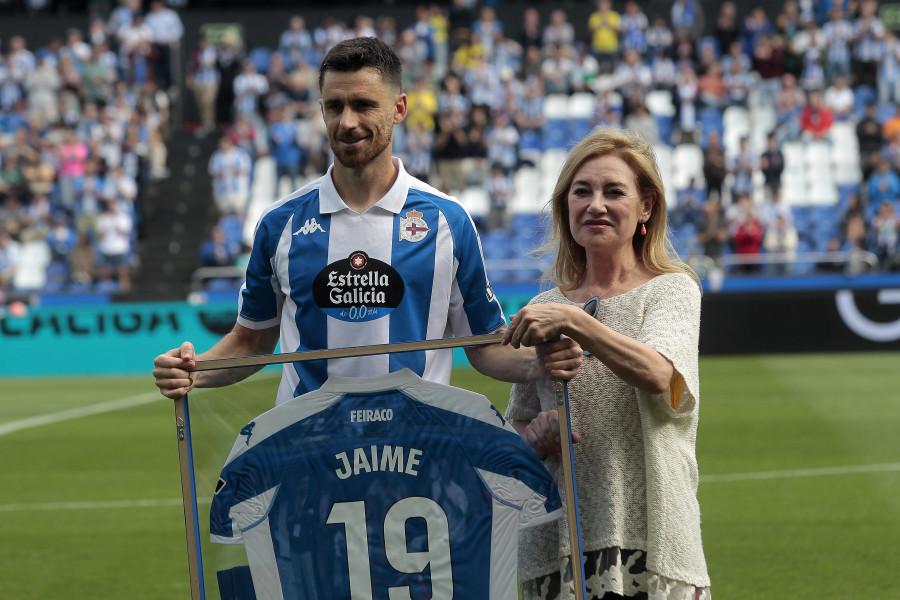 Jaime Sánchez: "Me siento súper emocionado. Soy del Dépor para siempre"