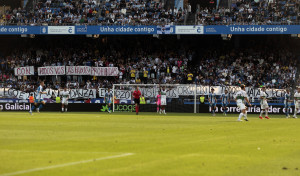 Riazor se cobra facturas entre la fiesta ajena