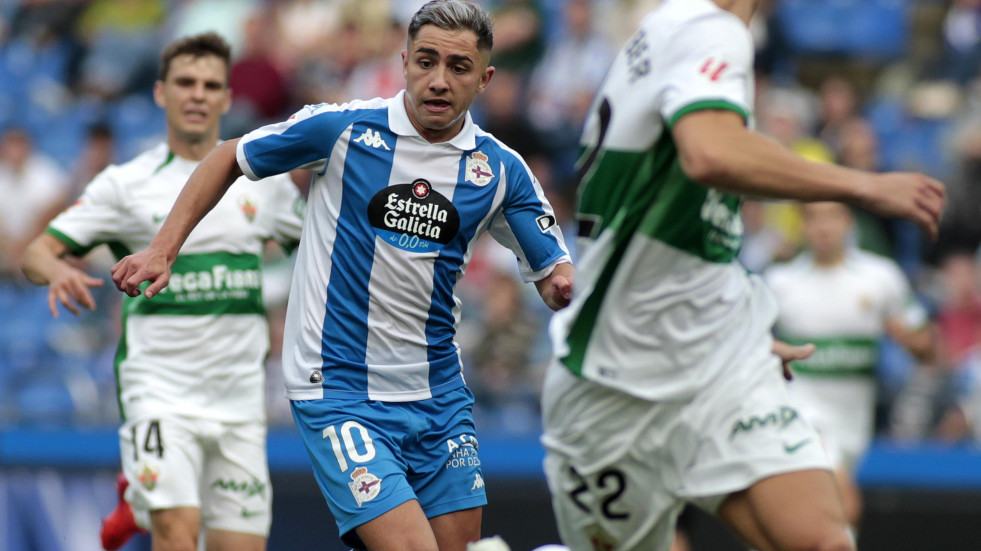 El partido Deportivo - Elche en fotos