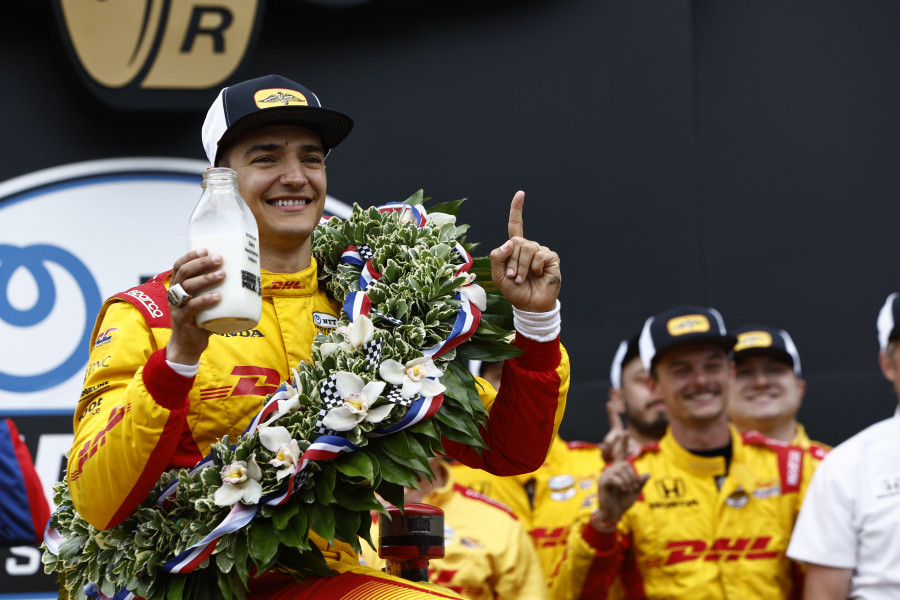 Àlex Palou se estrelló este domingo contra el muro en el Detroit Grand Prix