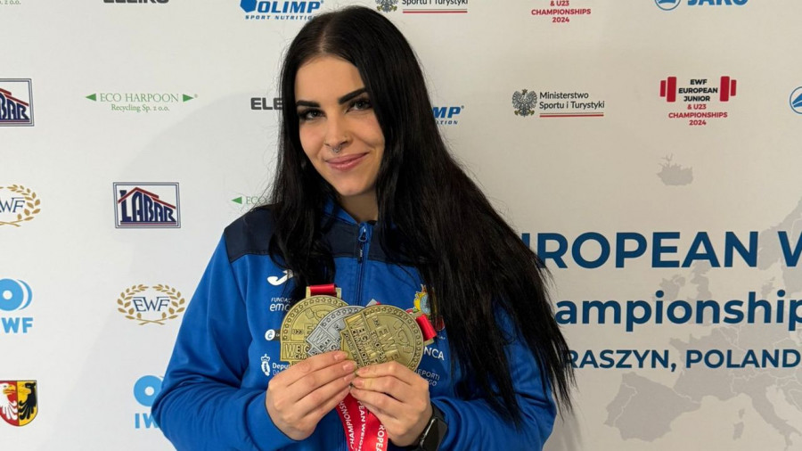 Irene Blanco logra la marca mínima para el Europeo sub-23 de halterofilia