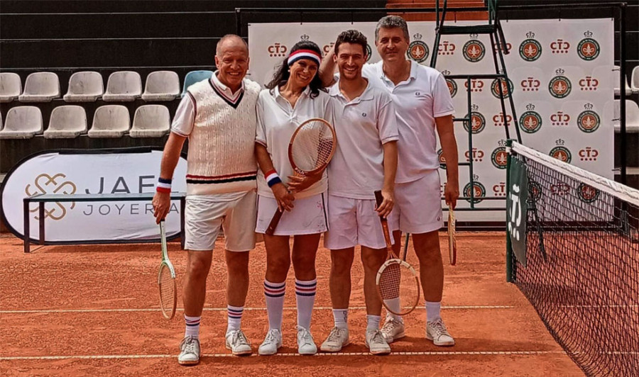 El II Open Classics del RCTC se erige como el torneo con mayor participación de tenis clásico en España