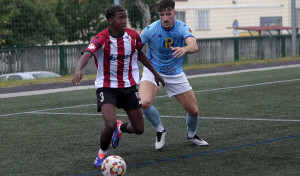 La primera vez con la selección gallega