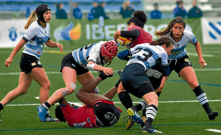 El espectáculo del rugby ‘seven’ se da cita en A Coruña