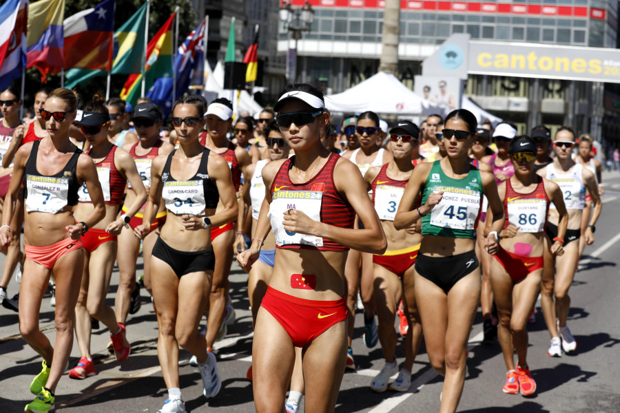 La élite de la marcha mundial compite este sábado en los Cantones