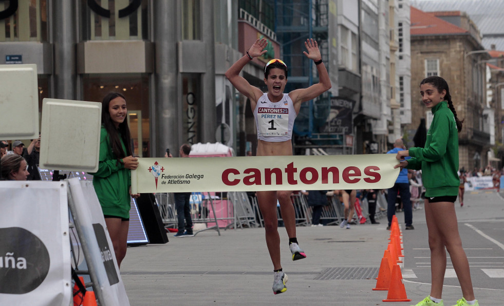 La campeona olímpica María Pérez redondea su palmarés en A Coruña con 
