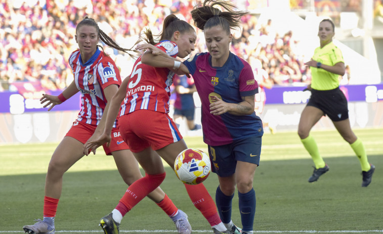 Un doblete de Claudia Pina le da al Barça su undécima Copa de la Reina (2-0)