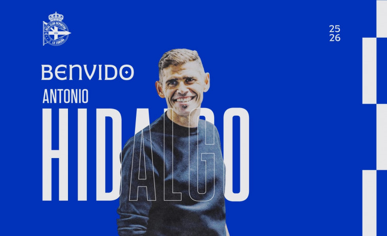 OFICIAL | Antonio Hidalgo, nuevo entrenador del Deportivo
