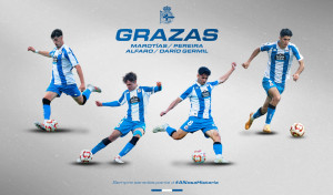 El Deportivo anuncia las salidas de Marotías, Alfaro, Pereira y Germil