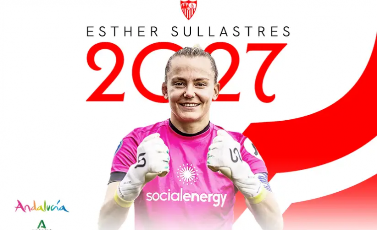 La exdeportivista Esther Sullastres renueva con el Sevilla