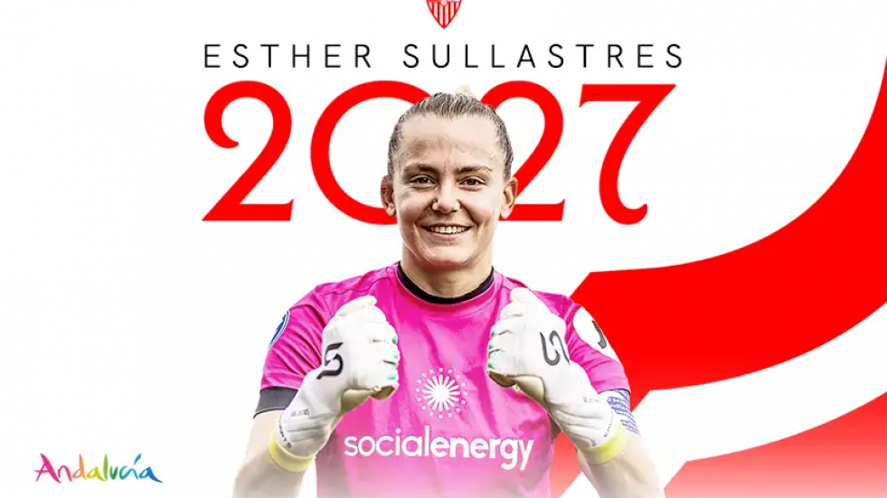 La exdeportivista Esther Sullastres renueva con el Sevilla