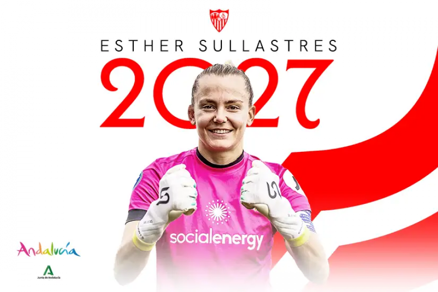 La exdeportivista Esther Sullastres renueva con el Sevilla