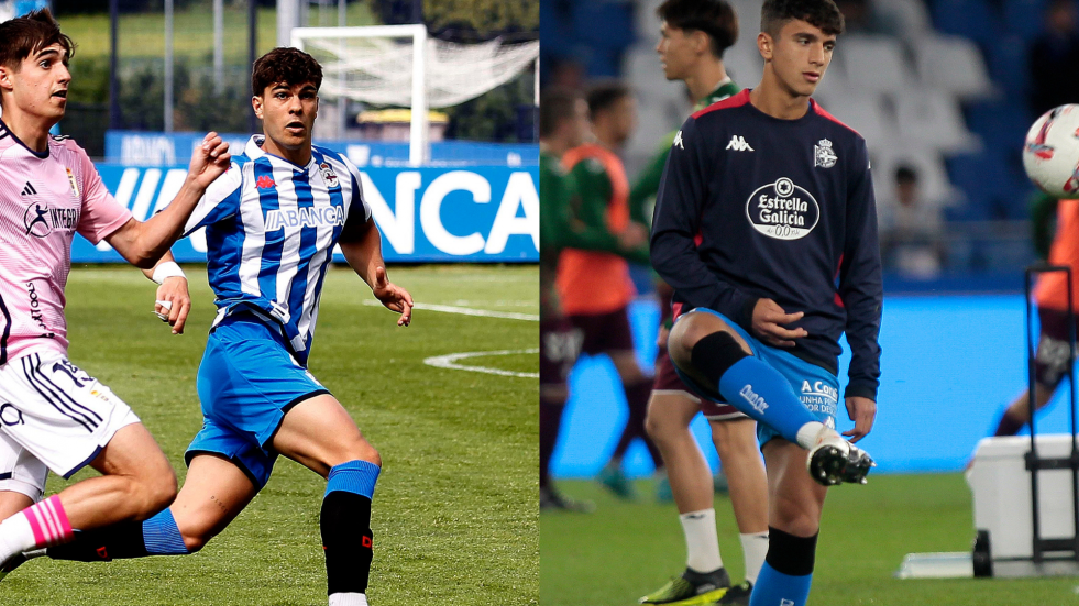 Samu y Vilela, candidatos a cerrar la defensa del Fabril