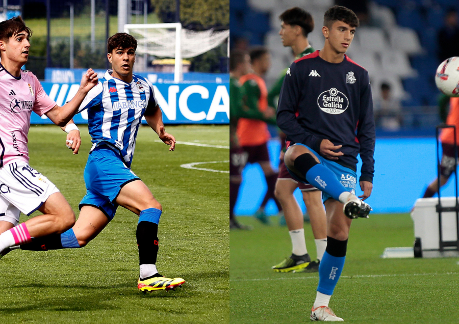 Samu y Vilela, candidatos a cerrar la defensa del Fabril