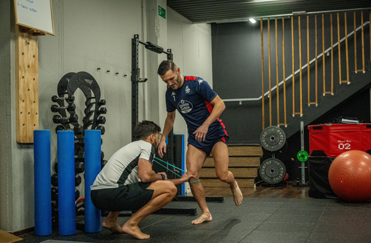 Lucas entrenamiento Salmeru00f3n