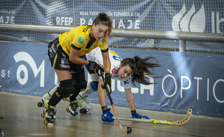 El HC Coruña entona el fin de ciclo con una digna derrota en la Copa de la Reina (2-0)