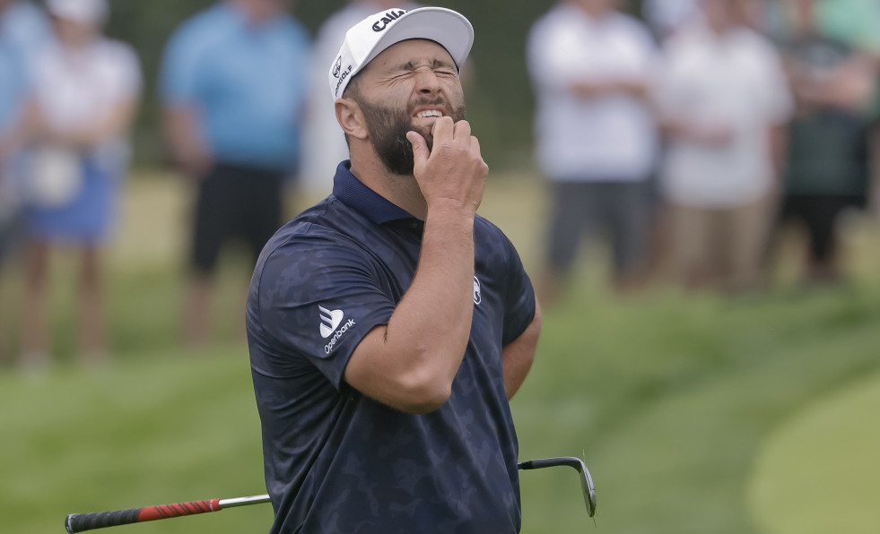 Rahm se atasca y cierra la segunda ronda del Abierto de EE.UU. con +4 en el acumulado