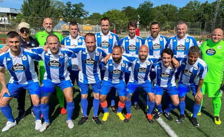 Fran, la sensación en el subcampeonato nacional del Dépor de veteranos
