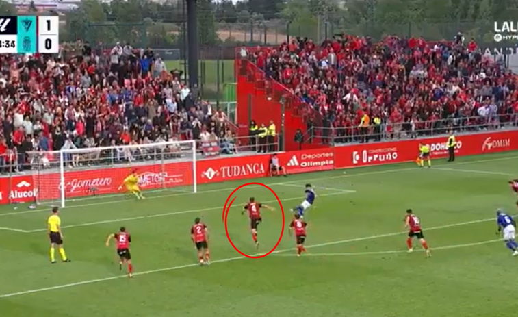 El truco del jugador del Mirandés que puede valer un ascenso