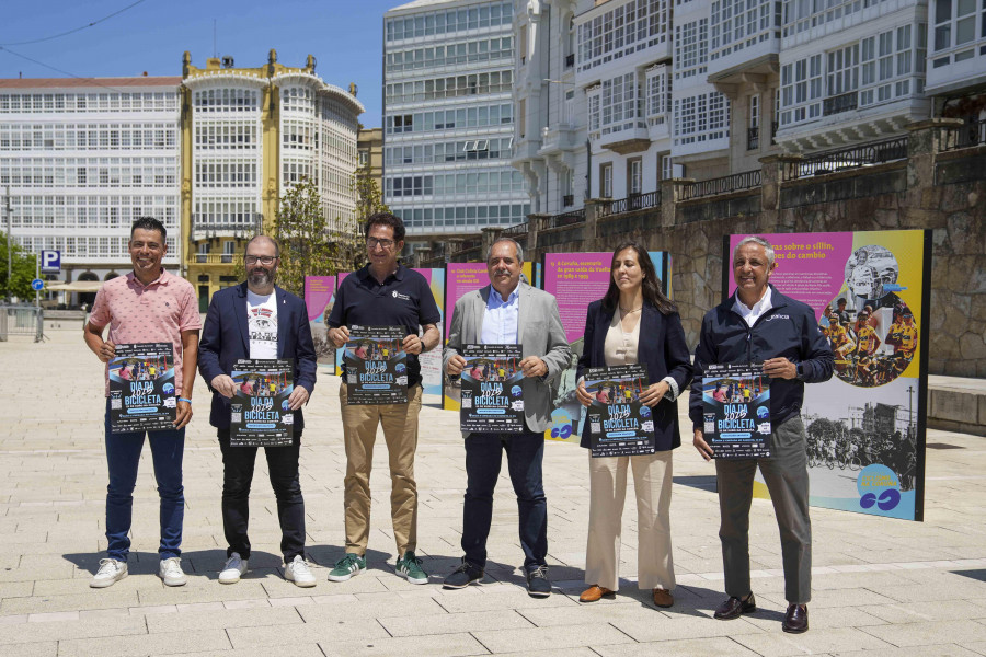 Un recorrido en 22 etapas y 136 años a dos ruedas en A Coruña