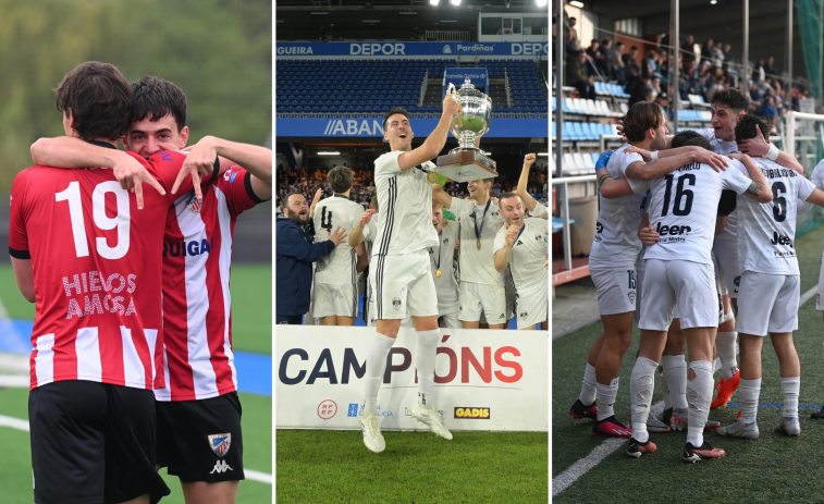 Los tres equipos coruñeses de Tercera que tienen mejor ranking que uno que juega el Mundial de Clubes