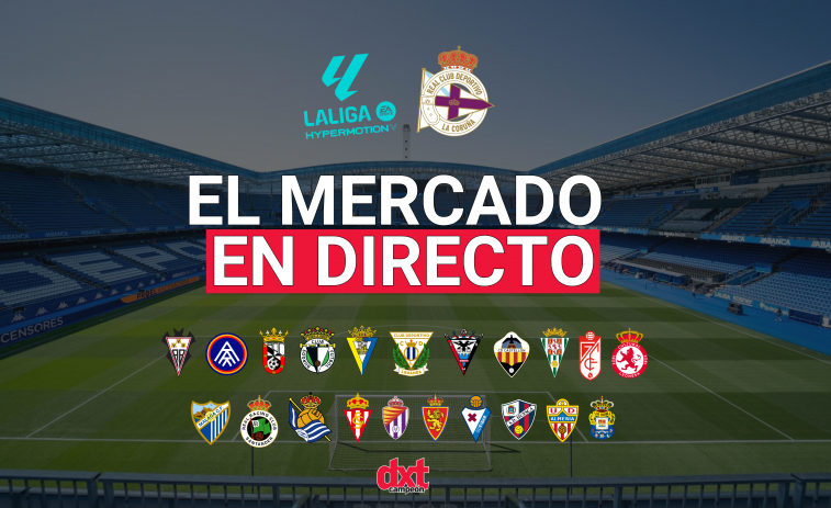 Sigue en directo el mercado de fichajes de Segunda División