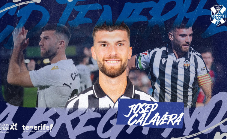 El exdeportivista Josep Calavera ficha por el CD Tenerife