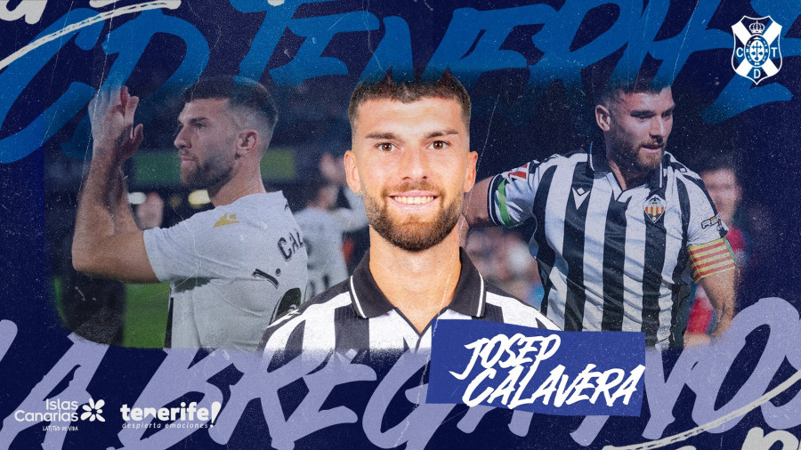 El exdeportivista Josep Calavera ficha por el CD Tenerife