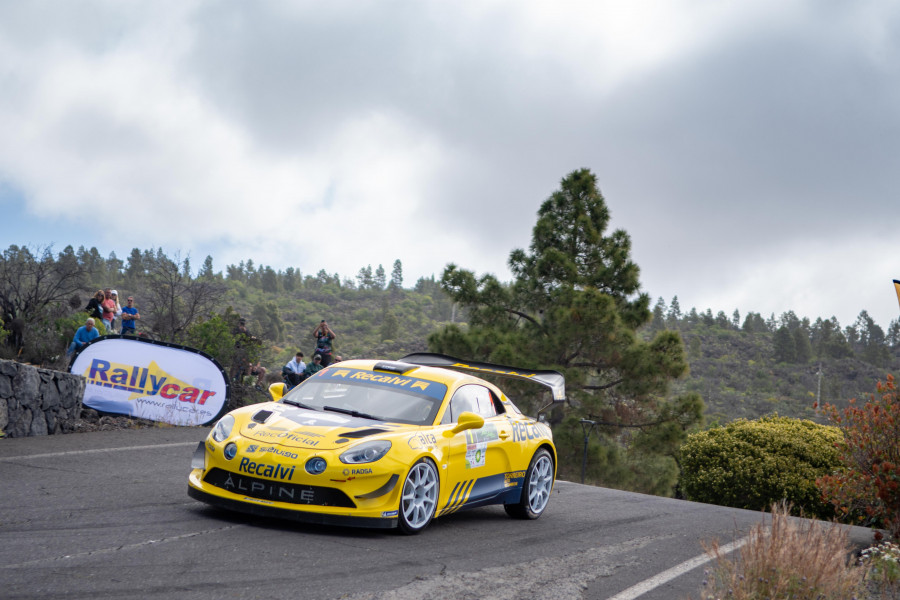 Cagiao y Berdomás,  a por la victoria en  el Rally de Teruel