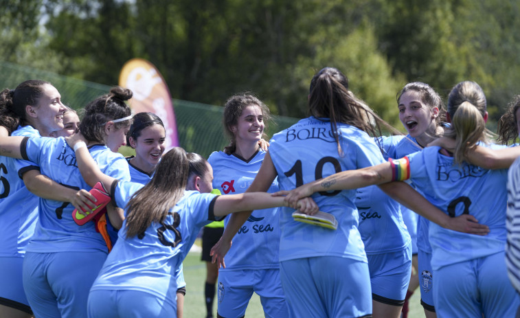 Un gran Boiro se impone al Victoria B para llevarse la Copa Diputación (1-4)