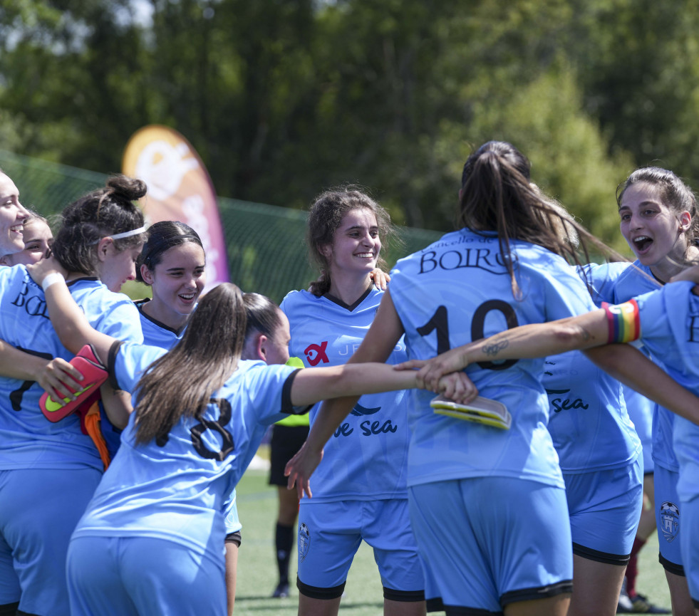 Un gran Boiro se impone al Victoria B para llevarse la Copa Diputación (1-4)