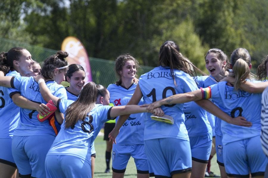 Un gran Boiro se impone al Victoria B para llevarse la Copa Diputación (1-4)