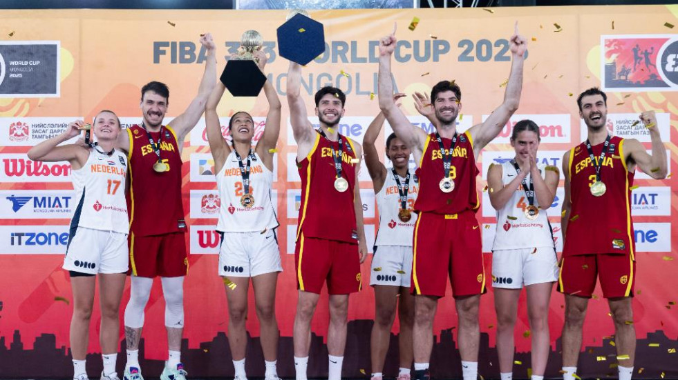 El coruñés Carlos Martínez hace cima en el Mundial de baloncesto 3x3