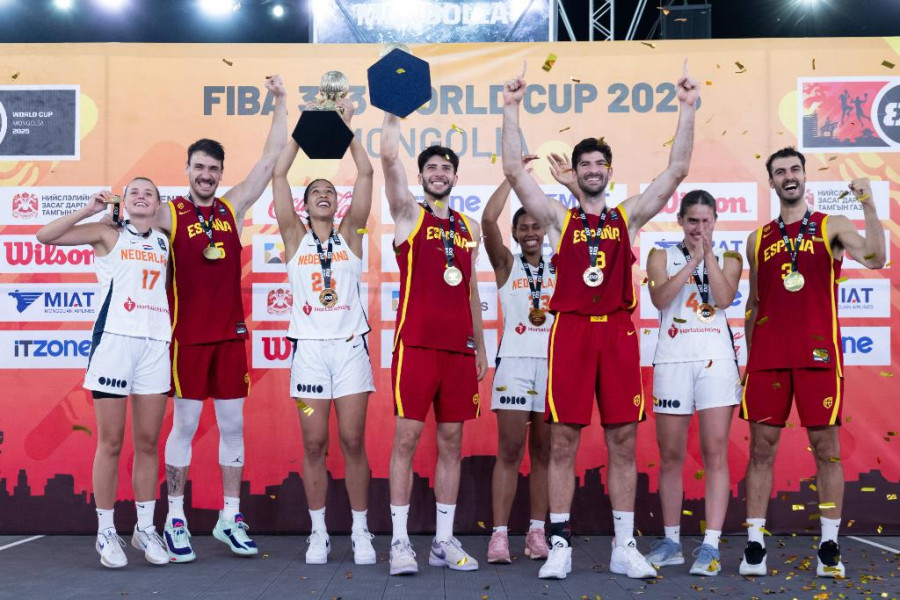 El coruñés Carlos Martínez hace cima en el Mundial de baloncesto 3x3